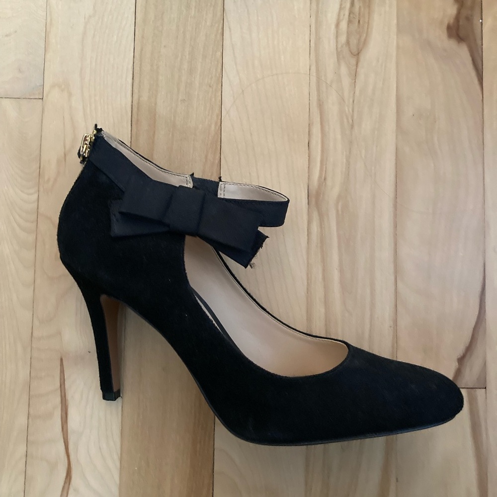 Nine west velvet heels 7,5